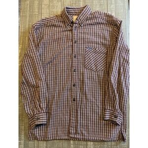 Levi's Men's Multicolor Plaid Button Up‎ Lightweight Flannel Size Medium